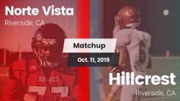 Matchup: Norte Vista High vs. Hillcrest  2019