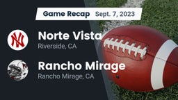 Recap: Norte Vista  vs. Rancho Mirage  2023