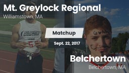 Matchup: Mt. Greylock Regiona vs. Belchertown  2017