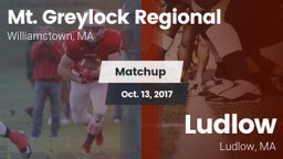 Matchup: Mt. Greylock Regiona vs. Ludlow  2017