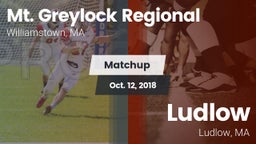 Matchup: Mt. Greylock Regiona vs. Ludlow  2018