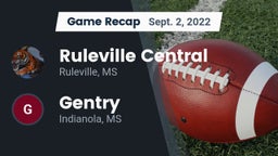 Recap: Ruleville Central  vs. Gentry  2022