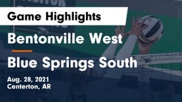 Bentonville West  vs Blue Springs South  Game Highlights - Aug. 28, 2021