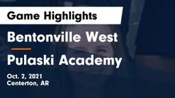 Bentonville West  vs Pulaski Academy Game Highlights - Oct. 2, 2021