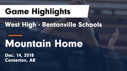 West High - Bentonville Schools vs Mountain Home  Game Highlights - Dec. 14, 2018