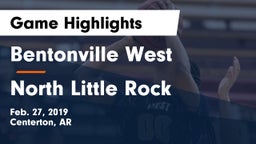 Bentonville West  vs North Little Rock  Game Highlights - Feb. 27, 2019