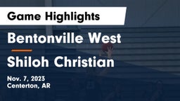 Bentonville West  vs Shiloh Christian  Game Highlights - Nov. 7, 2023