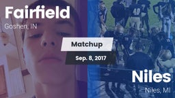 Matchup: Fairfield High vs. Niles  2017