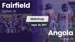 Matchup: Fairfield High vs. Angola  2017