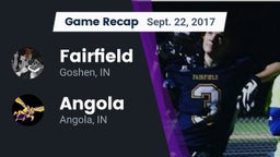 Recap: Fairfield  vs. Angola  2017