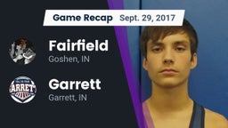 Recap: Fairfield  vs. Garrett  2017