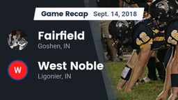 Recap: Fairfield  vs. West Noble  2018