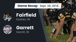 Recap: Fairfield  vs. Garrett  2018