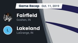 Recap: Fairfield  vs. Lakeland  2019