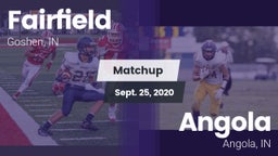 Matchup: Fairfield High vs. Angola  2020