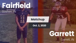 Matchup: Fairfield High vs. Garrett  2020