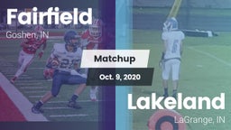 Matchup: Fairfield High vs. Lakeland  2020