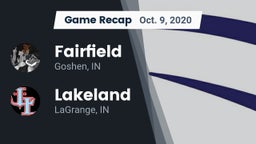 Recap: Fairfield  vs. Lakeland  2020