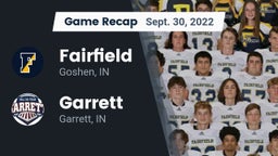 Recap: Fairfield  vs. Garrett  2022