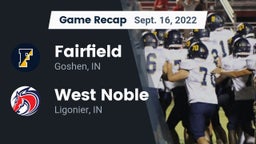 Recap: Fairfield  vs. West Noble  2022