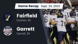 Recap: Fairfield  vs. Garrett  2023