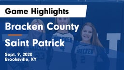 Bracken County vs Saint Patrick Game Highlights - Sept. 9, 2020