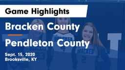 Bracken County vs Pendleton County Game Highlights - Sept. 15, 2020