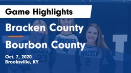 Bracken County vs Bourbon County Game Highlights - Oct. 7, 2020