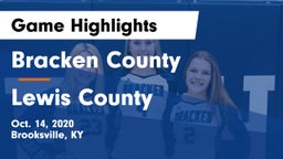 Bracken County vs Lewis County  Game Highlights - Oct. 14, 2020