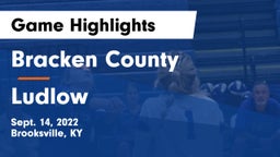 Bracken County vs Ludlow  Game Highlights - Sept. 14, 2022