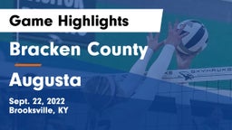 Bracken County vs Augusta  Game Highlights - Sept. 22, 2022