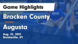 Bracken County vs Augusta  Game Highlights - Aug. 22, 2023