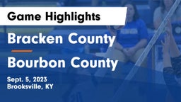 Bracken County vs Bourbon County  Game Highlights - Sept. 5, 2023