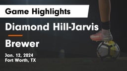 Diamond Hill-Jarvis  vs Brewer  Game Highlights - Jan. 12, 2024