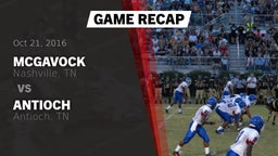 Recap: McGavock  vs. Antioch  2016