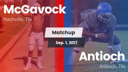 Matchup: McGavock  vs. Antioch  2017