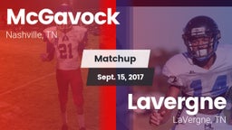 Matchup: McGavock  vs. Lavergne  2017