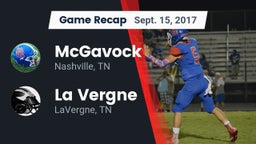 Recap: McGavock  vs. La Vergne  2017