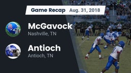 Recap: McGavock  vs. Antioch  2018