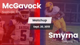 Matchup: McGavock  vs. Smyrna  2019