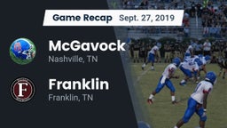 Recap: McGavock  vs. Franklin  2019