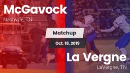 Matchup: McGavock  vs. La Vergne  2019