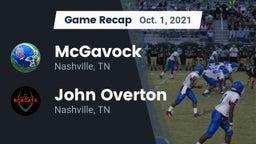 Recap: McGavock  vs. John Overton  2021
