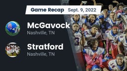 Recap: McGavock  vs. Stratford  2022