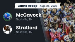 Recap: McGavock  vs. Stratford  2023