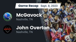 Recap: McGavock  vs. John Overton  2023