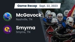 Recap: McGavock  vs. Smyrna  2023