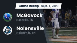 Recap: McGavock  vs. Nolensville  2023