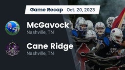 Recap: McGavock  vs. Cane Ridge  2023