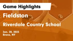 Fieldston  vs Riverdale Country School Game Highlights - Jan. 28, 2023